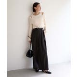 【CAPRICIEUX LE'MAGE】オフショルクロスレイヤードニット | PAL GROUP OUTLET | 詳細画像10 