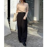 【CAPRICIEUX LE'MAGE】オフショルクロスレイヤードニット | PAL GROUP OUTLET | 詳細画像12 