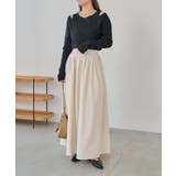 【CAPRICIEUX LE'MAGE】オフショルクロスレイヤードニット | PAL GROUP OUTLET | 詳細画像30 