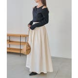 【CAPRICIEUX LE'MAGE】オフショルクロスレイヤードニット | PAL GROUP OUTLET | 詳細画像31 