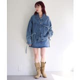 【Kastane】フラップデニムミニスカート | PAL GROUP OUTLET | 詳細画像5 