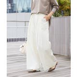 【RIVE DROITE】クロスタックワイドパンツ | PAL GROUP OUTLET | 詳細画像2 