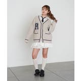 【RAY CASSIN】レタードカーディガン | PAL GROUP OUTLET | 詳細画像15 