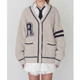 【RAY CASSIN】レタードカーディガン | PAL GROUP OUTLET | 詳細画像23 