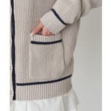 【RAY CASSIN】レタードカーディガン | PAL GROUP OUTLET | 詳細画像28 