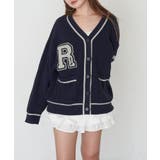 【RAY CASSIN】レタードカーディガン | PAL GROUP OUTLET | 詳細画像6 