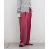ROSE | 【SHENERY】トロタックワイドパンツ | PAL GROUP OUTLET