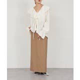 【SHENERY】ニュアンスフリルカラーブラウス | PAL GROUP OUTLET | 詳細画像11 