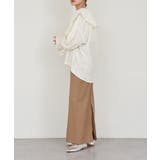 【SHENERY】ニュアンスフリルカラーブラウス | PAL GROUP OUTLET | 詳細画像12 