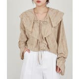 【SHENERY】ニュアンスフリルカラーブラウス | PAL GROUP OUTLET | 詳細画像29 