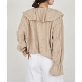 【SHENERY】ニュアンスフリルカラーブラウス | PAL GROUP OUTLET | 詳細画像31 