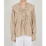 【SHENERY】ニュアンスフリルカラーブラウス | PAL GROUP OUTLET | 詳細画像32 