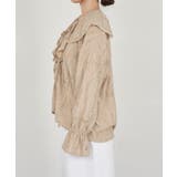 【SHENERY】ニュアンスフリルカラーブラウス | PAL GROUP OUTLET | 詳細画像33 