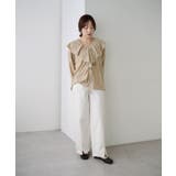 【SHENERY】ニュアンスフリルカラーブラウス | PAL GROUP OUTLET | 詳細画像18 