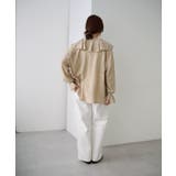 【SHENERY】ニュアンスフリルカラーブラウス | PAL GROUP OUTLET | 詳細画像20 