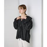 【SHENERY】ニュアンスフリルカラーブラウス | PAL GROUP OUTLET | 詳細画像45 