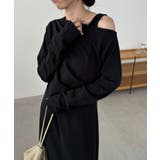 BLACK | 【CAPRICIEUX LE'MAGE】タンクSETドレープOP | PAL GROUP OUTLET