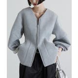 GY | 【Lui's】ダンボールシェイプWZIPJKT | PAL GROUP OUTLET