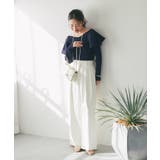 【La boutique BonBon】ラッフルフリルニット | PAL GROUP OUTLET | 詳細画像15 