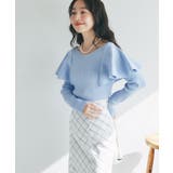 【La boutique BonBon】ラッフルフリルニット | PAL GROUP OUTLET | 詳細画像21 