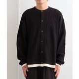 【Kastane】BM ワッフルフェイクレイヤードカーディガン | PAL GROUP OUTLET | 詳細画像6