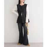 【Kastane】B デニムペプラムビスチェ | PAL GROUP OUTLET | 詳細画像17 