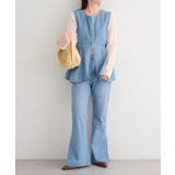 【Kastane】B デニムペプラムビスチェ | PAL GROUP OUTLET | 詳細画像5 