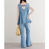 【Kastane】B デニムペプラムビスチェ | PAL GROUP OUTLET | 詳細画像8 