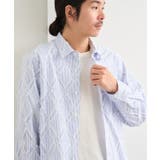 【Kastane】BM ストライプラウンドシャツ SS | PAL GROUP OUTLET | 詳細画像1