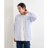 【Kastane】BM ストライプラウンドシャツ SS | PAL GROUP OUTLET | 詳細画像2