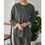 【ear PAPILLONNER】ピンストライプトップス【SUM1 STYLE】 | PAL GROUP OUTLET | 詳細画像1 