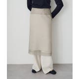 【SHENERY】4WAYダブルレイヤードスカート | PAL GROUP OUTLET | 詳細画像6 