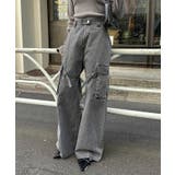 【mline】ベルトデニムパンツ | PAL GROUP OUTLET | 詳細画像1 