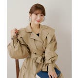 【Chico】2WAYBIGカラーパワショルトレンチCT | PAL GROUP OUTLET | 詳細画像7 