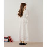 【Chico】パワショルレースペプラムOP | PAL GROUP OUTLET | 詳細画像9 