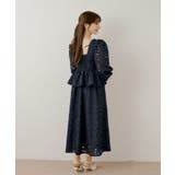 【Chico】パワショルレースペプラムOP | PAL GROUP OUTLET | 詳細画像4 