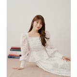 【Chico】パワショルレースペプラムOP | PAL GROUP OUTLET | 詳細画像7 