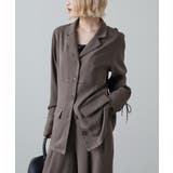 GY | 【Lui's】袖口レースアップシャツJKT | PAL GROUP OUTLET