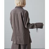 【Lui's】袖口レースアップシャツJKT | PAL GROUP OUTLET | 詳細画像14 