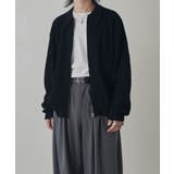 BLK | 【Lui's】リリーヤーンジップニットブルゾン | PAL GROUP OUTLET