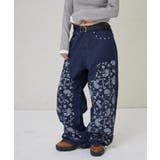 【WHO'S WHO gallery】ペイズリーダブルニーデニム | PAL GROUP OUTLET | 詳細画像2 