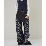 【WHO'S WHO gallery】ペイズリーダブルニーデニム | PAL GROUP OUTLET | 詳細画像7 
