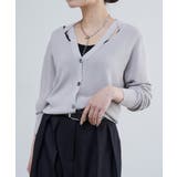 【Lui's】襟デザインVカーディガン | PAL GROUP OUTLET | 詳細画像13 