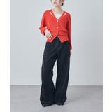 【Lui's】襟デザインVカーディガン | PAL GROUP OUTLET | 詳細画像17 