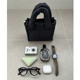 ブラック | 【Discoat】スクエアキルティングミニショルダー | PAL GROUP OUTLET