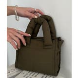 カーキ | 【Discoat】スクエアキルティングミニショルダー | PAL GROUP OUTLET