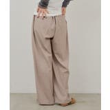 【Kastane】TUCK EASY SLACKS | PAL GROUP OUTLET | 詳細画像22 