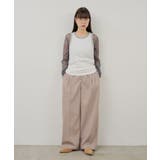 【Kastane】TUCK EASY SLACKS | PAL GROUP OUTLET | 詳細画像24 