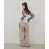 【Kastane】TUCK EASY SLACKS | PAL GROUP OUTLET | 詳細画像27 