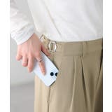 【Discoat】サイドベルト付きワイドパンツ | PAL GROUP OUTLET | 詳細画像2 